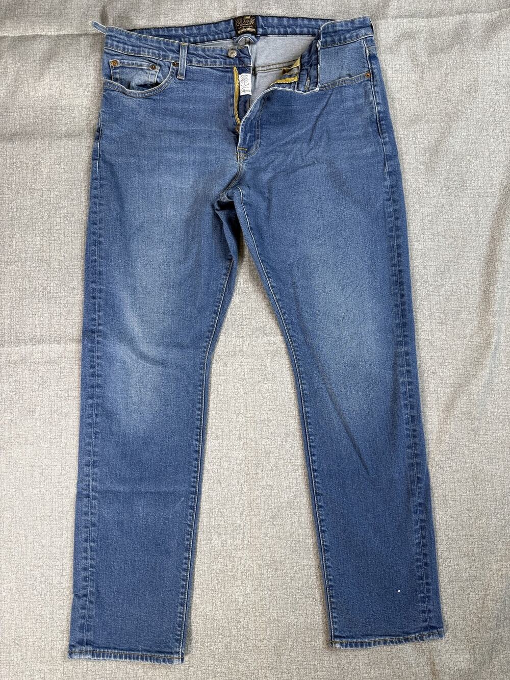 Civilianaire Walker Jeans Mens 36 Made in USA Raw Denim LA Allen Edmonds Blue